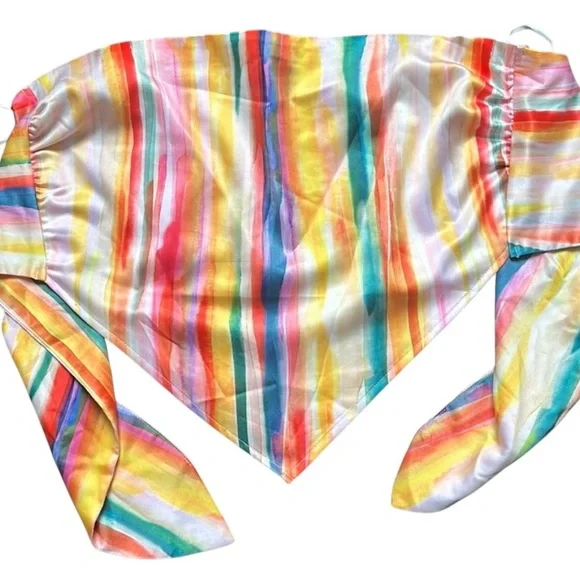 Dynamite Multicolor Striped Top - Picture 1 of 4